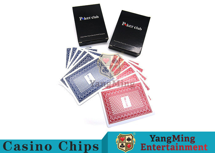 os cartões de jogo do casino 143g/Waterproof cartões de jogo com papel de núcleo preto