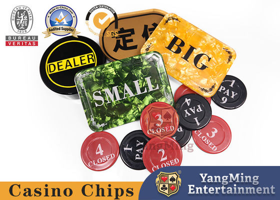 5mm Thick Texas Holdem Personalised Casino Poker Chips