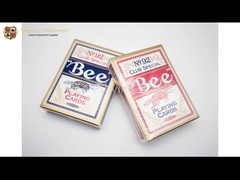 Os E.U. importados 310gsm com o casino original de Blackcore 92 do bloco personalizaram cartões do pôquer