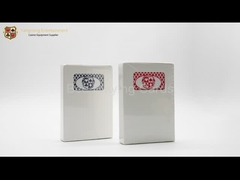 310g importou o pôquer do Preto-núcleo carda cartões de jogo personalizados do casino pode ser projetado