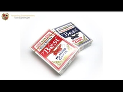 Azul-núcleo 280gsm Casa-feito casino personalizado de papel empacotamento especial da caixa de cor do cartão do pôquer