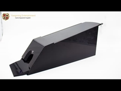 Todos os 6~8 pares pretos de cartões plásticos Jack Texas Poker Table Dealer Shuffler preto acrílico