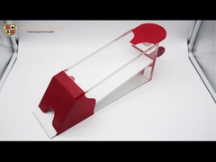 Jogo de Texas Black Jack Gambling Table 8 pares de negociante padrão preto do cartão do pôquer