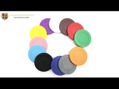 Pôquer plástico Chips With No Denomination do ABS de Texas Roulette Casino Table 4g