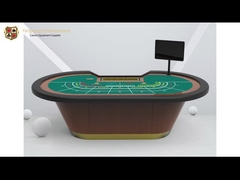 Da bacará de alta qualidade da madeira maciça da tabela do pôquer de 10 pessoas tabela de jogo para a venda