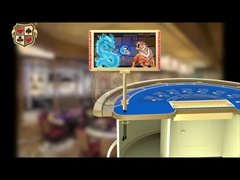 DY07 Monitor de 27 polegadas de espessura com luzes para jogos de poker de cassino