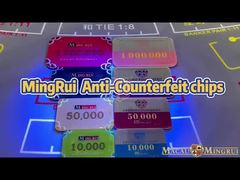 Fichas personalizáveis de acrílico