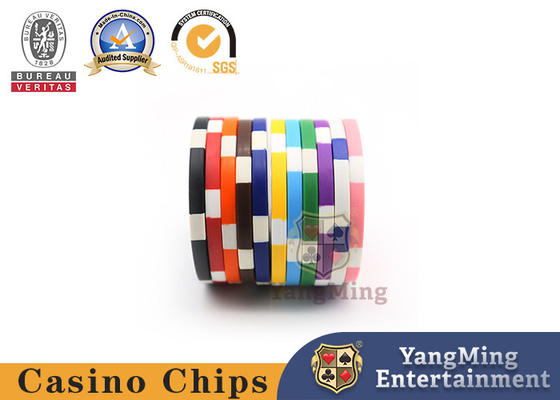 comprar pôquer vazio extravagante plástico Chips Without Pattern Customized Logo do casino 11.5g Fabricação em linha