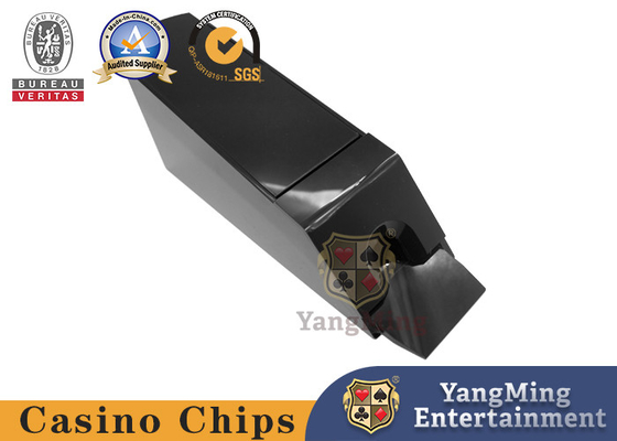comprar 6~8 pares da sapata plástica Jack Texas Poker Table Dealer Shuffler preto acrílico do negociante do cartão Fabricação em linha