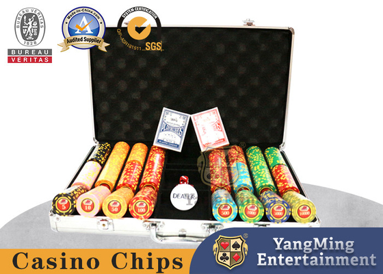 comprar Personalizado 600 partes bata Chips Texas Poker Table Game Chips ajustam a caixa da liga de alumínio Fabricação em linha