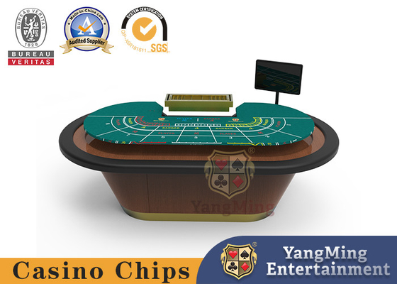 comprar Tabela de jogo da bacará da madeira maciça da tabela do pôquer do casino de 10 pessoas Fabricação em linha