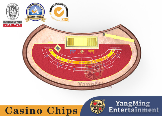 comprar Cor personalizada tabela do pôquer de Mini Six People Oval Step da tabela do pôquer de Lucky Six Baccarat Casino Fabricação em linha