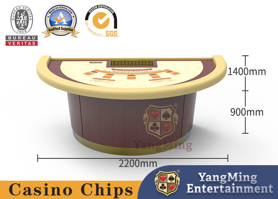 comprar Metade convencional em volta do clube preto do casino da placa de Jack Gambling Table With Chip Fabricação em linha