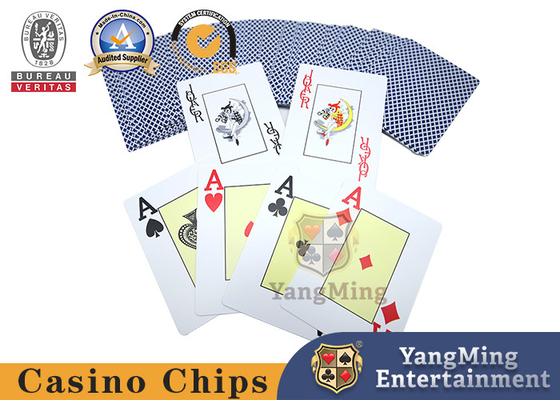 comprar Dezhou Large 2,5 x 3,5 polegadas de casino carda o plástico geado Fabricação em linha