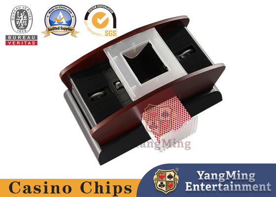 comprar Máquina do baralhamento do pôquer da bateria material de madeira Texas Poker Table Shuffle Machine da única Fabricação em linha
