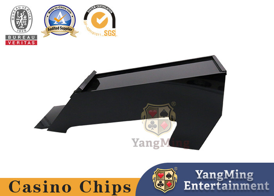 comprar De alta qualidade Acrílico Negro Padrão Dealer Texas Blackjack jogo de mesa Fabricação em linha