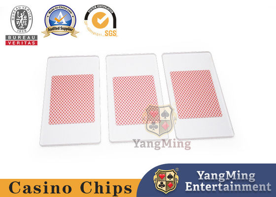 comprar Semi bacará Dragon Tiger Casino Table Game de Matte Acrylic Poker Card Press Fabricação em linha