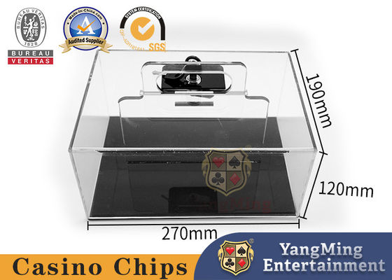 comprar O Texas Hold'em Acrylic Chip Case contém 400 fichas do Casino Poker. Fabricação em linha