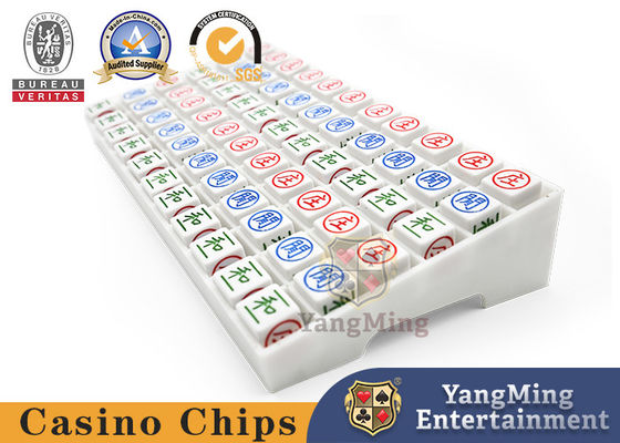 comprar 66pcs Acessórios de jogos de cassino Acrílico ABS plástico esculpido Baccarat Dew Poker Table Game Beads Fabricação em linha