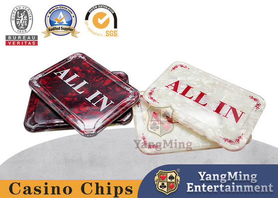 comprar Acrílico Quadrado Cartão de Posicionamento Texas Poker Mesa de Jogos Mesa Full Bet Fabricação em linha