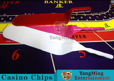 comprar Os acessórios de Texas Standard Shape Casino Game trabalham com pá apropriado para cartões/microplaquetas Fabricação em linha