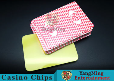 comprar Cartão 100% cortando plástico do cartão de jogo do clube do PVC CasinoTable com qualidade feita sob encomenda e pro cor 88*63mm do serviço quatro Fabricação em linha