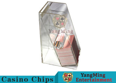 comprar Suporte dedicado do descarte do pôquer do casino, cartão de jogo Tray Holder For 2 plataformas Fabricação em linha