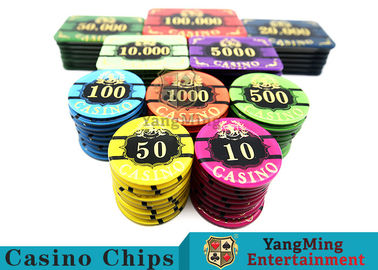 comprar Material novo do ABS acrílico de Chips Tough And Durable With do pôquer do estilo do casino Fabricação em linha