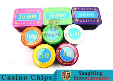 comprar Casino Crystal Personalized Poker Chips Set com multi - a cor pode ser Choosen Fabricação em linha