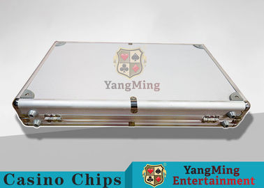 comprar Estojo de alumínio para o pôquer Chip Box For 600pcs do metal do chipset do pôquer do casino Fabricação em linha