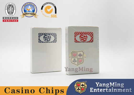 comprar Papel original de 310 gramas em papel preto, cartas de jogo de cassino vermelho e azul com corações pretos. Fabricação em linha