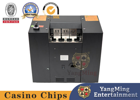 comprar Black Metal Double Port Casino Shredder Automático de Cartões de Jogo para Papel de Resíduos de Poker Fabricação em linha