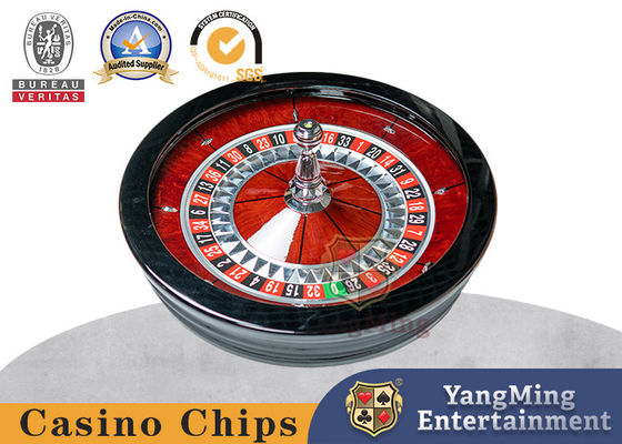 comprar American Manual Roulette Board Red Solid Wood Casino Table Texas Hold'em Poker 19cm Arco Fabricação em linha