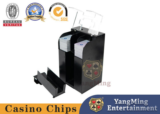 comprar Máquina de Baralho de Cartões Elétricos 8 pares Texas Hold'Em Poker Card Shuffler Fabricação em linha