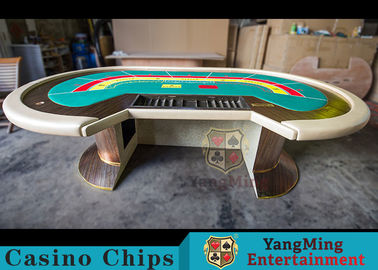 comprar Tabela impermeável do pôquer do casino/tabela profissional do pôquer com corrimão de couro Fabricação em linha