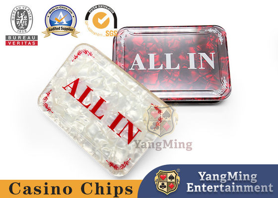 comprar Quadrado Acrílico Cartão de Posicionamento Texas Hold'em Mesa de Poker Full Bet Introdução Fabricação em linha