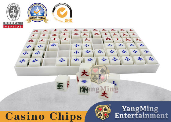 comprar Acrílico ABS Plástico Gravado Baccarat Dew Poker Table Game Table Beads Fabricação em linha