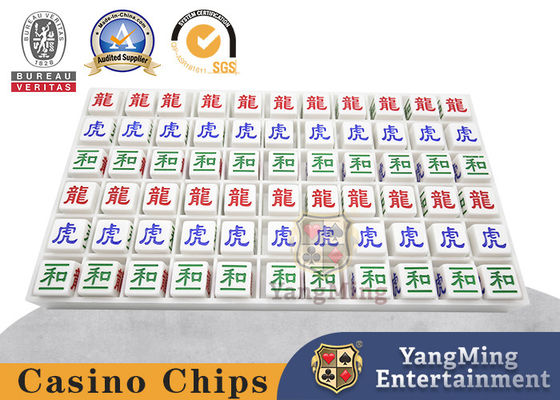 comprar ABS Plástico Baccarat Dragão Tigre Digital esculpida Bola de Orvalho Poker Table Top Game Beads Fabricação em linha