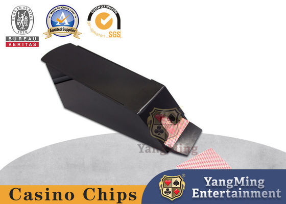 comprar Novo design preto 8 pares de cartas de pôquer mesa de cassino baccarat tabela de jogo do Texas sapatos de dealer Fabricação em linha