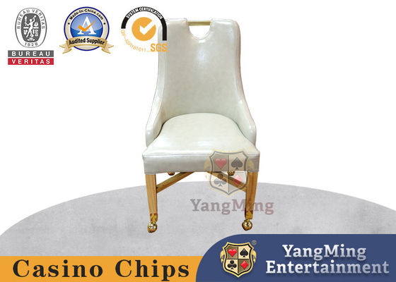 comprar Baccarat Casino Metal Sliding Wheelchair Poker Club Table Game Jogadores Cadeira Com Braços Fabricação em linha