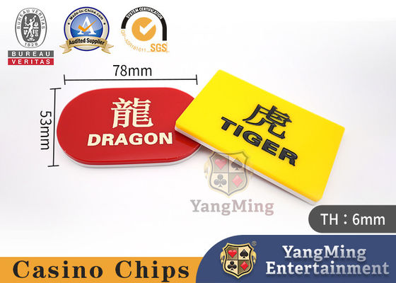 comprar Tabela de Poker Baccarat Vermelho E Amarelo Acrílico Jogador E Banqueiro Aposta Comissão-livre quadro Fabricação em linha