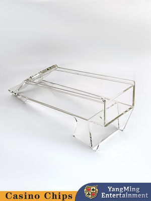 comprar Decks Mini Poker Shoe Casino Acrílico Frosted Poker Table Shuffler Fabricação em linha