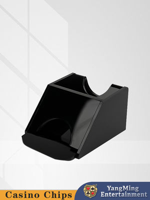 comprar Mesa de cassino toda em acrílico preto Black Jack Niuniu Mesa de pôquer de 1 baralho Revendedor de cartas Fabricação em linha