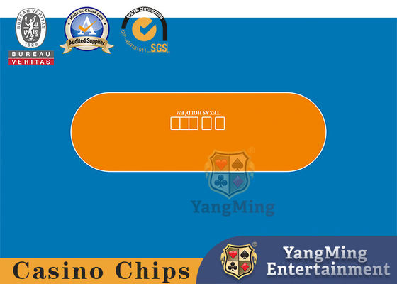 comprar Toalha de mesa personalizada para jogos de Texas Hold'Em para cassinos, à prova d'água e cor de logotipo personalizável Fabricação em linha