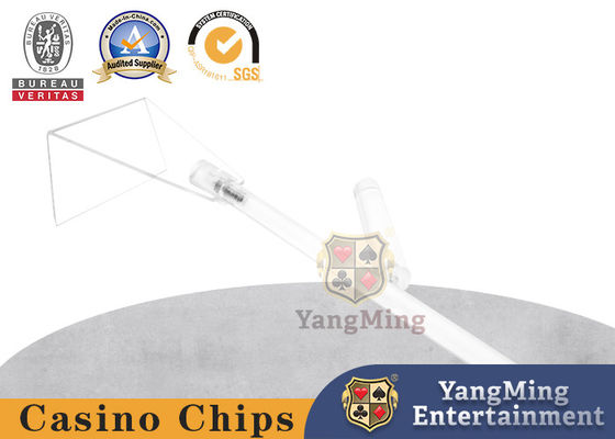 comprar Coletor de Código de Chip Específico do Casino Jogo de Mesa de Poker de Roleta Rake de Código Acrílico Transparente Fabricação em linha
