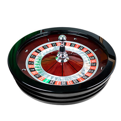 comprar Importação internacional Single 0 Solid Wood Roulette Casino Roulette Poker Table Game 82cm Manual Roulette Fabricação em linha
