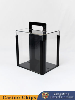 comprar Caixa de fichas de póquer acrílico de 40 mm Baccarat Jogo de mesa de jogo Texas Clay 1000 Yard Chip Box Fabricação em linha
