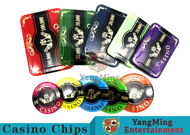 comprar pôquer de bronzagem superior acrílico Chip Set For Entertainment do casino 760pcs Fabricação em linha