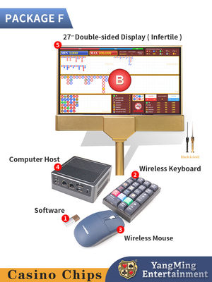 comprar Recém-lançado 3 em 1 Resultados do jogo Baccarat Software System Poker Table Game Live Stand-Alone System Software Fabricação em linha
