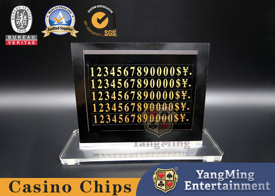 comprar Estilo personalizado Blackjack LED Límites eletrônicos da mesa do Casino Limites da mesa da aposta Cartão de sinalização Fabricação em linha